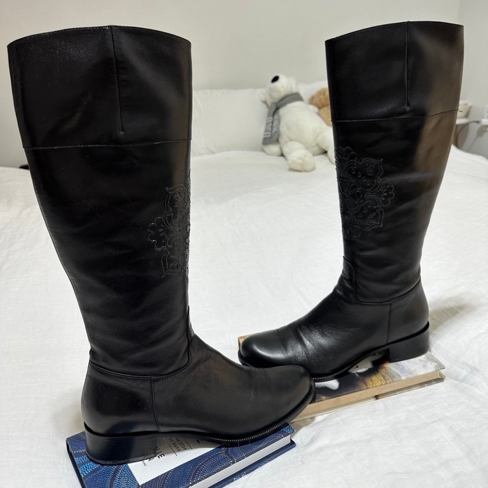 Virle made in Italy tall boots size 38